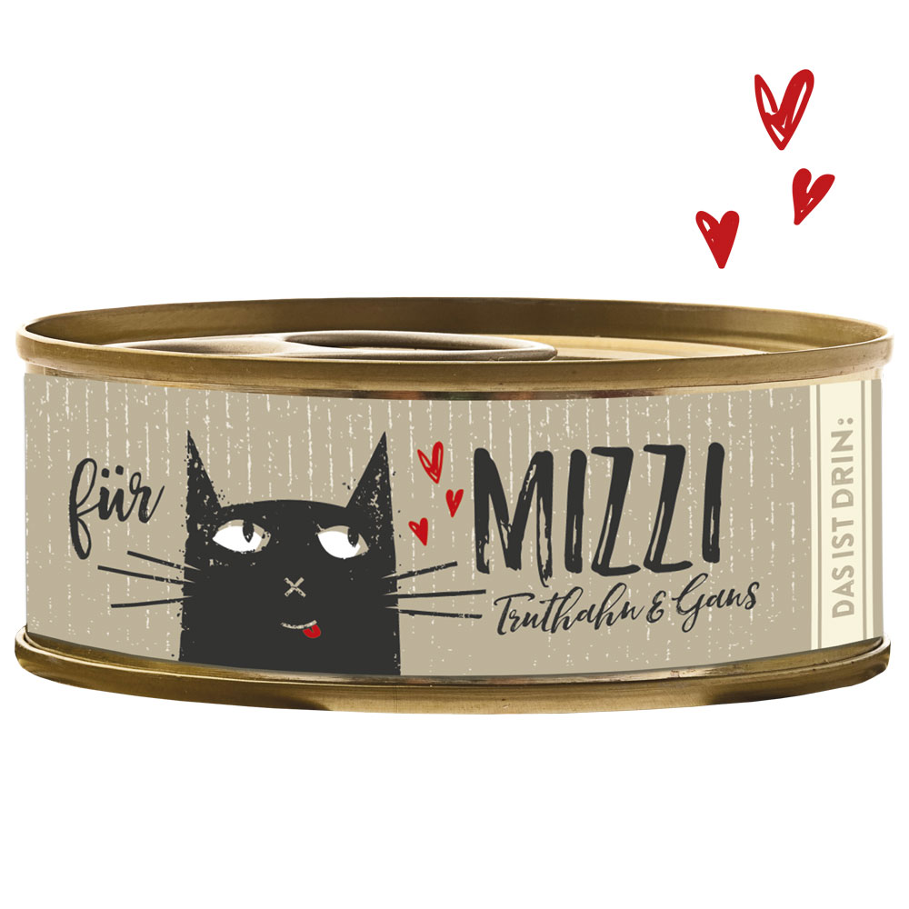Katze Nassfutter - Mizzi - Truthahn & Gans